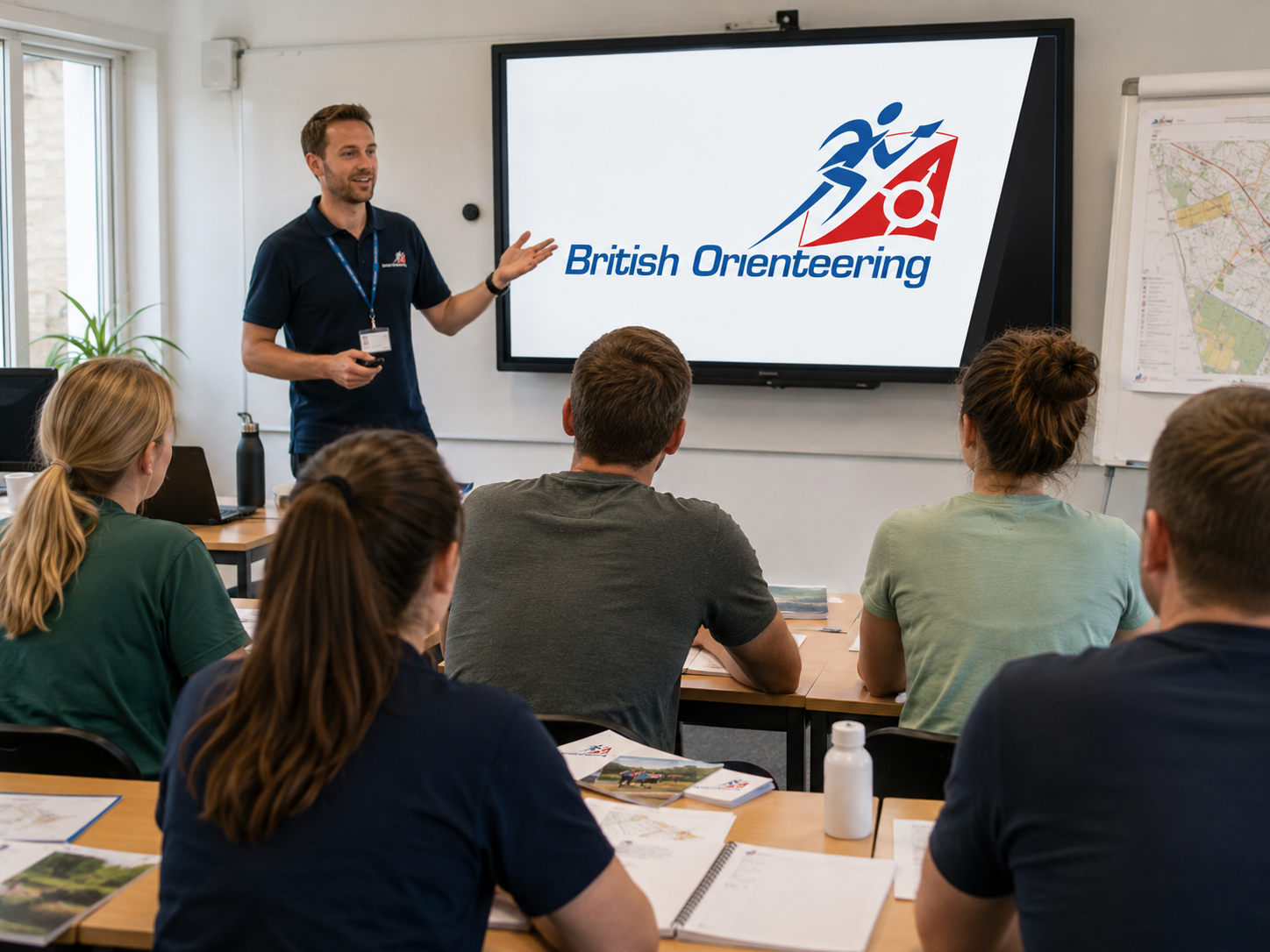 British Orienteering training